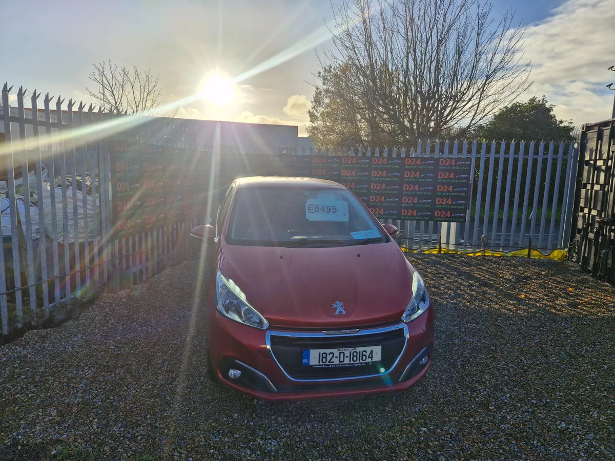 18 Peugeot 208 Petrol NCT 9/26* 73K KLM's €8,495 - Image 1