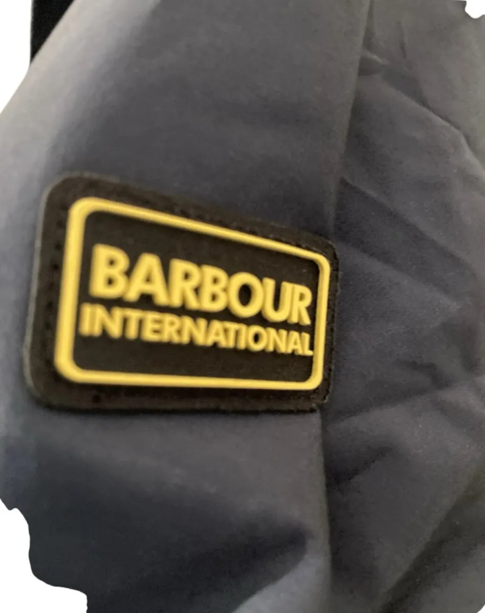 Barbour Womens Ladies Lightweight Jacket Sz10 Blue - Image 4