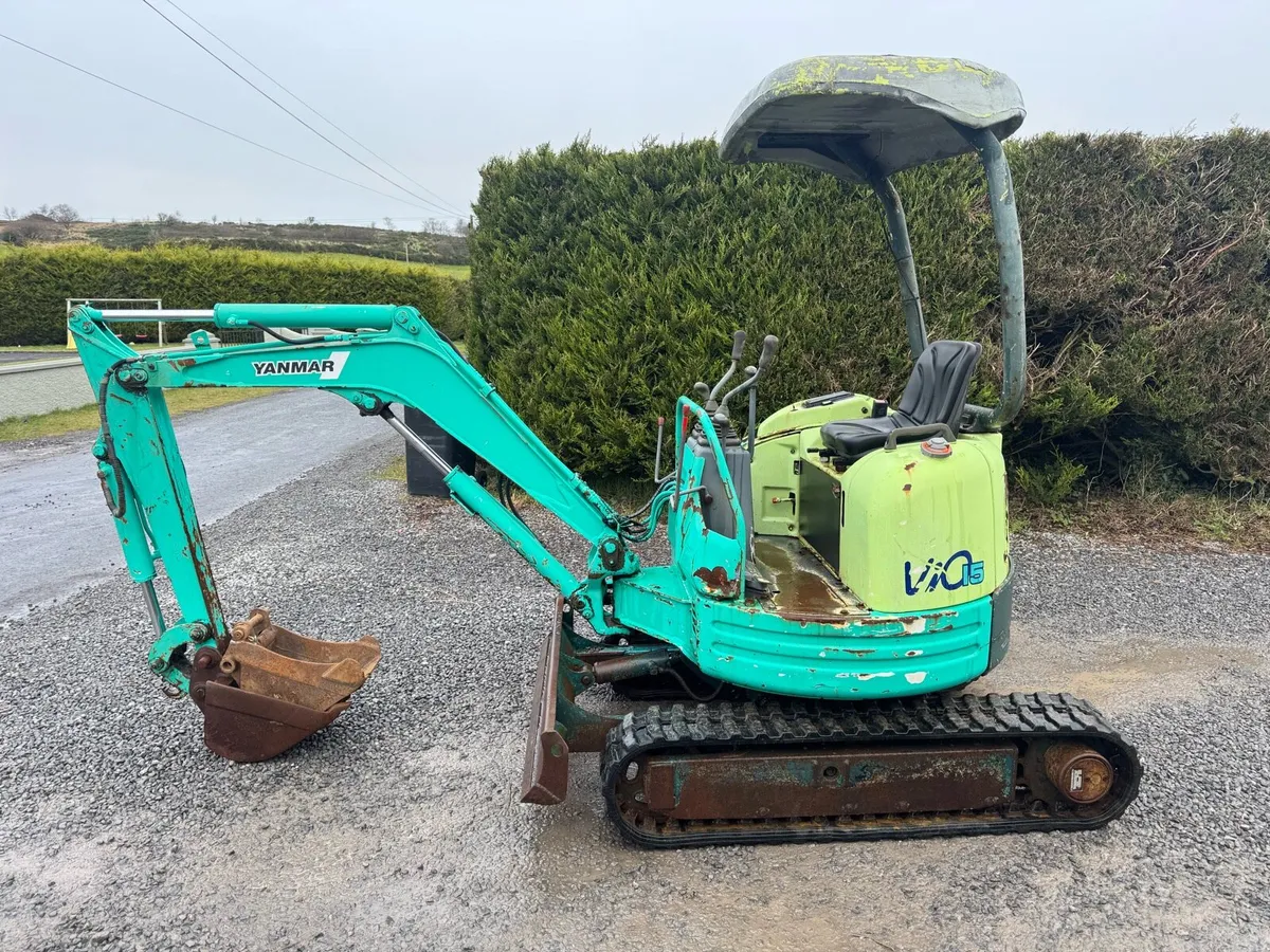 Yanmar 1.5 ton mini digger - Image 1