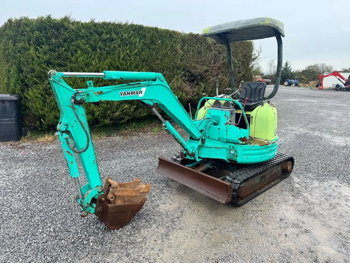 Yanmar 1.5 ton mini digger - Image 2