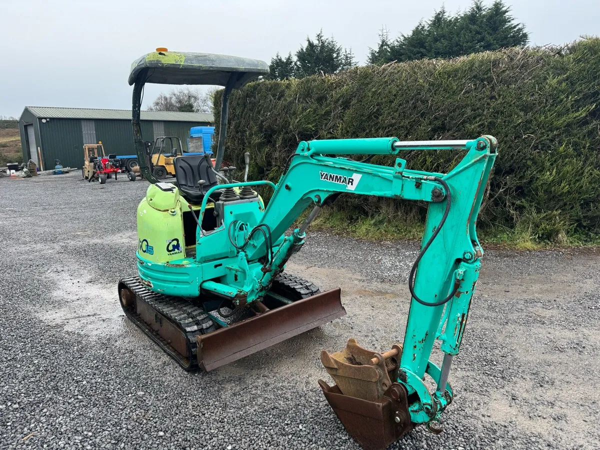 Yanmar 1.5 ton mini digger - Image 3