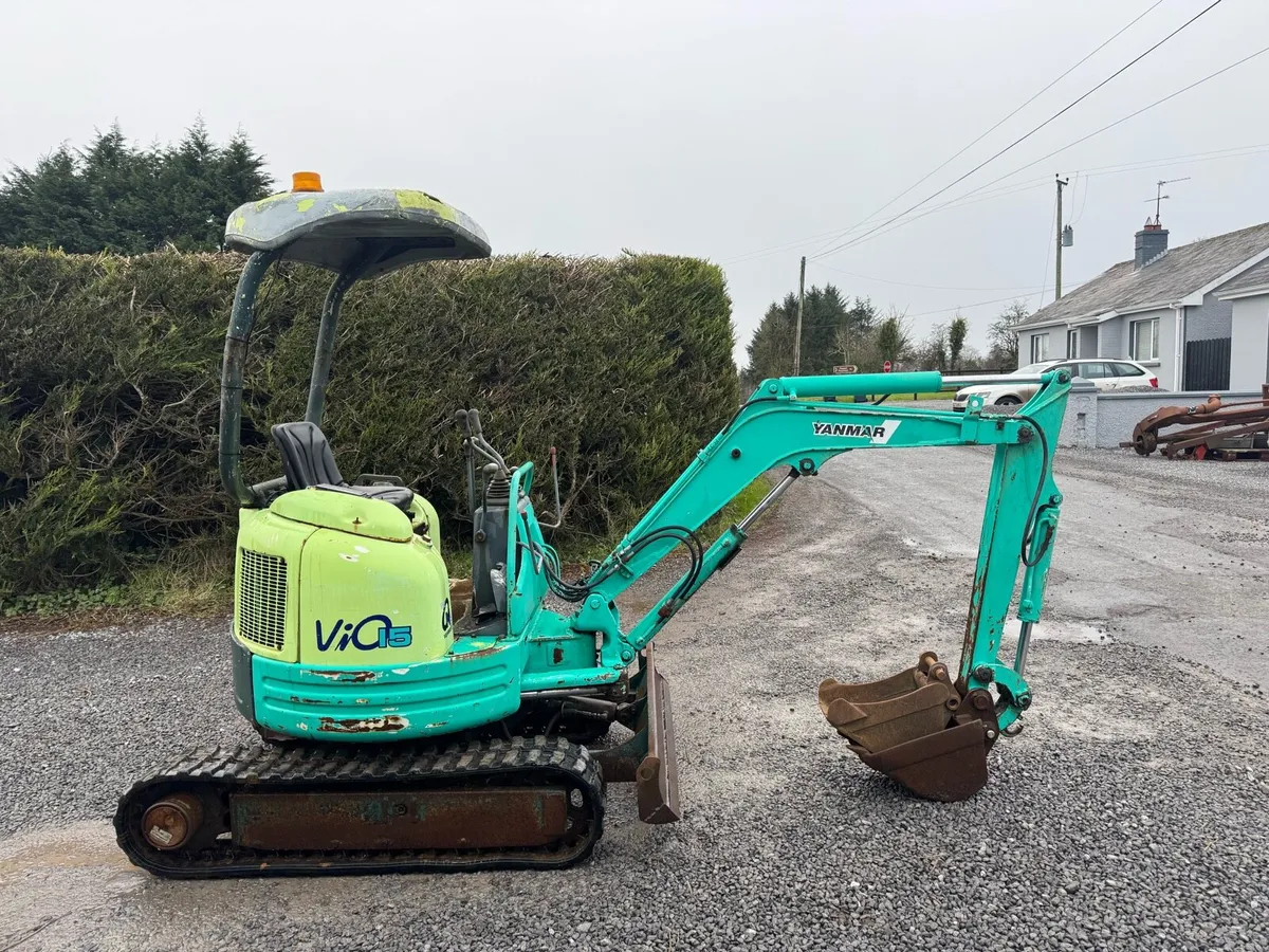 Yanmar 1.5 ton mini digger - Image 4
