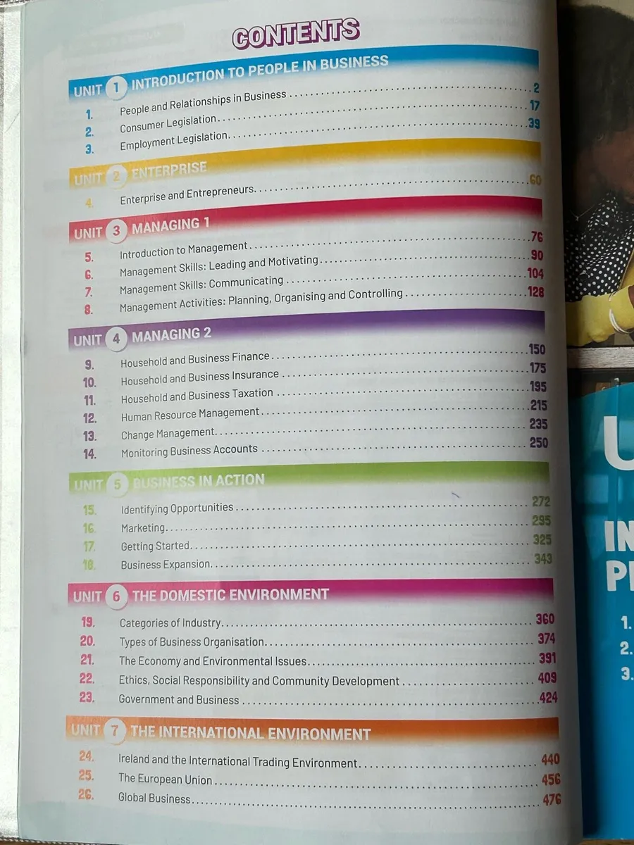 Ahead for Business Textbook - Image 1