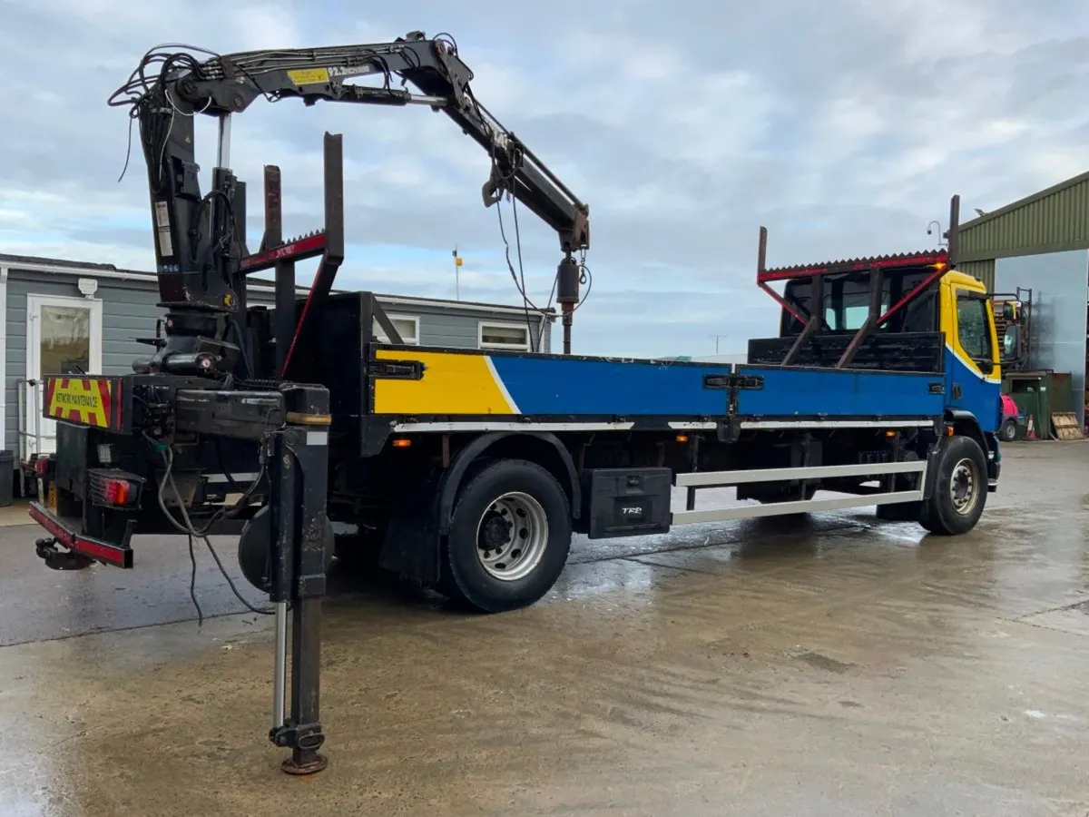 DAF LF Pole Erector ....atlas Hiab......ground Au - Image 4