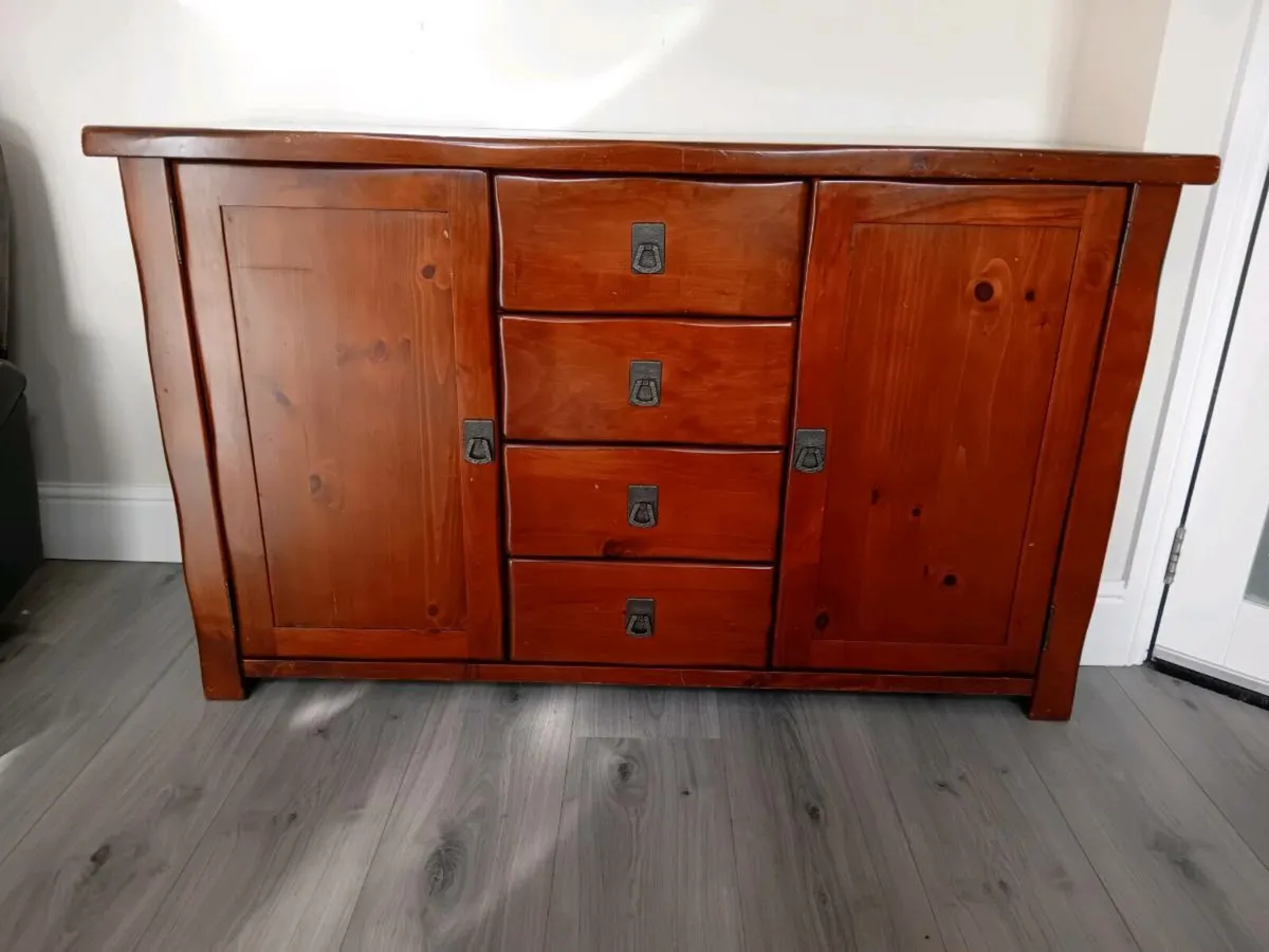 Canadian redwood sideboard - Image 1