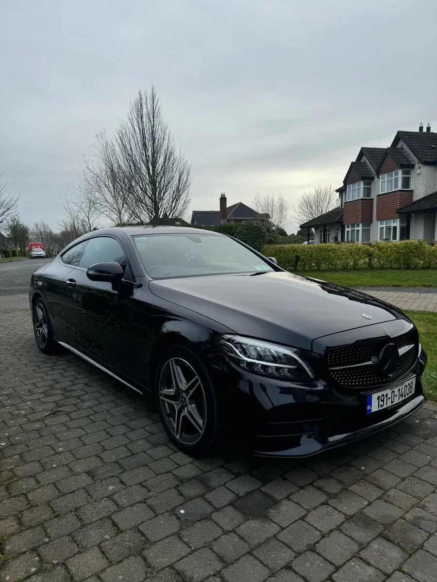 Mercedes C-Class Coupe 220D AMG Line Dechromed - Image 1
