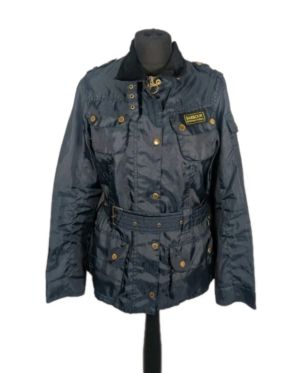 Barbour International Womens Ladies Jacket Size 10 - Image 1