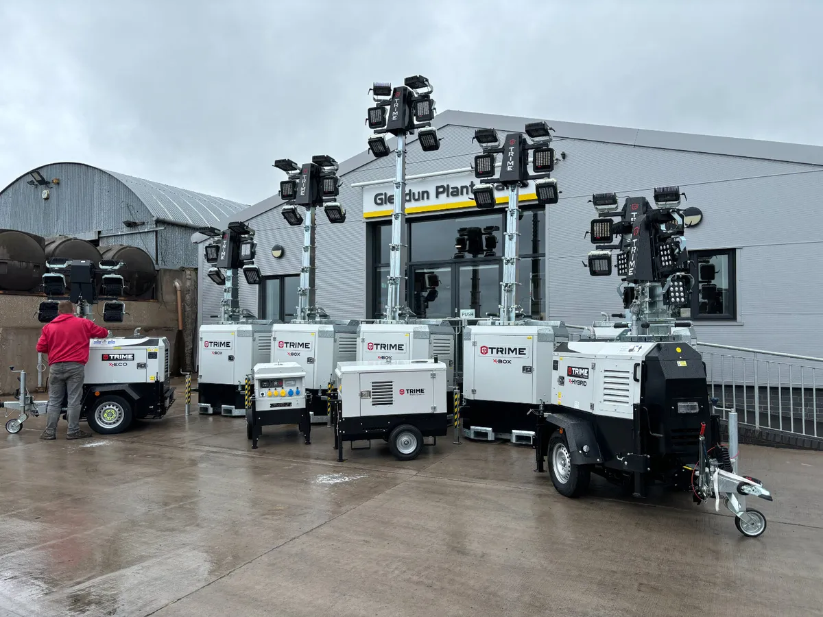 New Trime X-Eco light towers in stock - Image 3