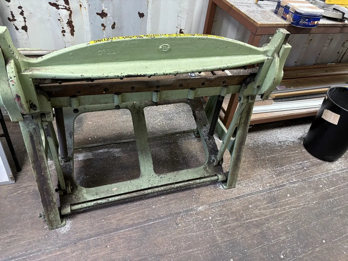guillotine 39 inch treadle - Image 2