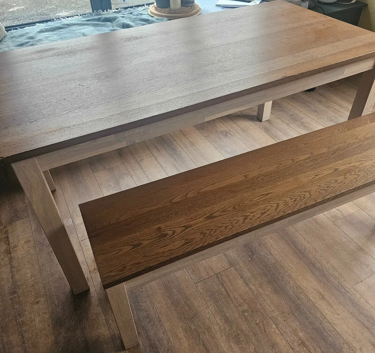Dining table with bench - Image 3
