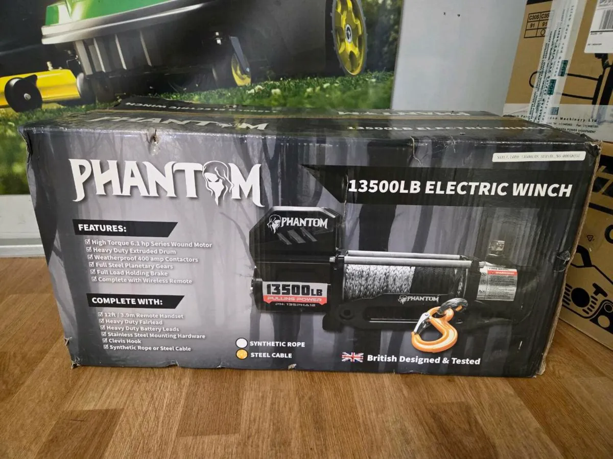 Phantom Stealth 135000lb winch - Image 1