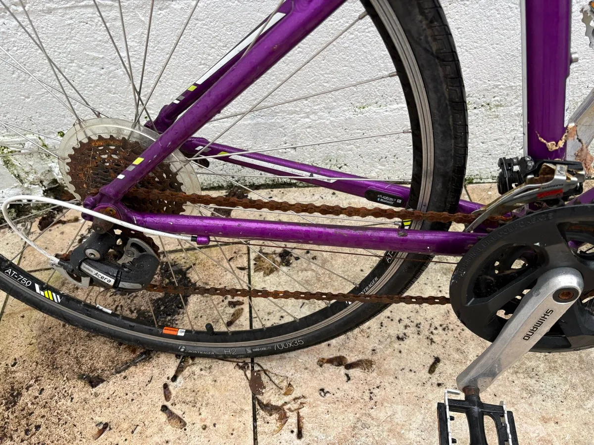 X 2 bikes in need of TLC with rain cover and pump - Image 4