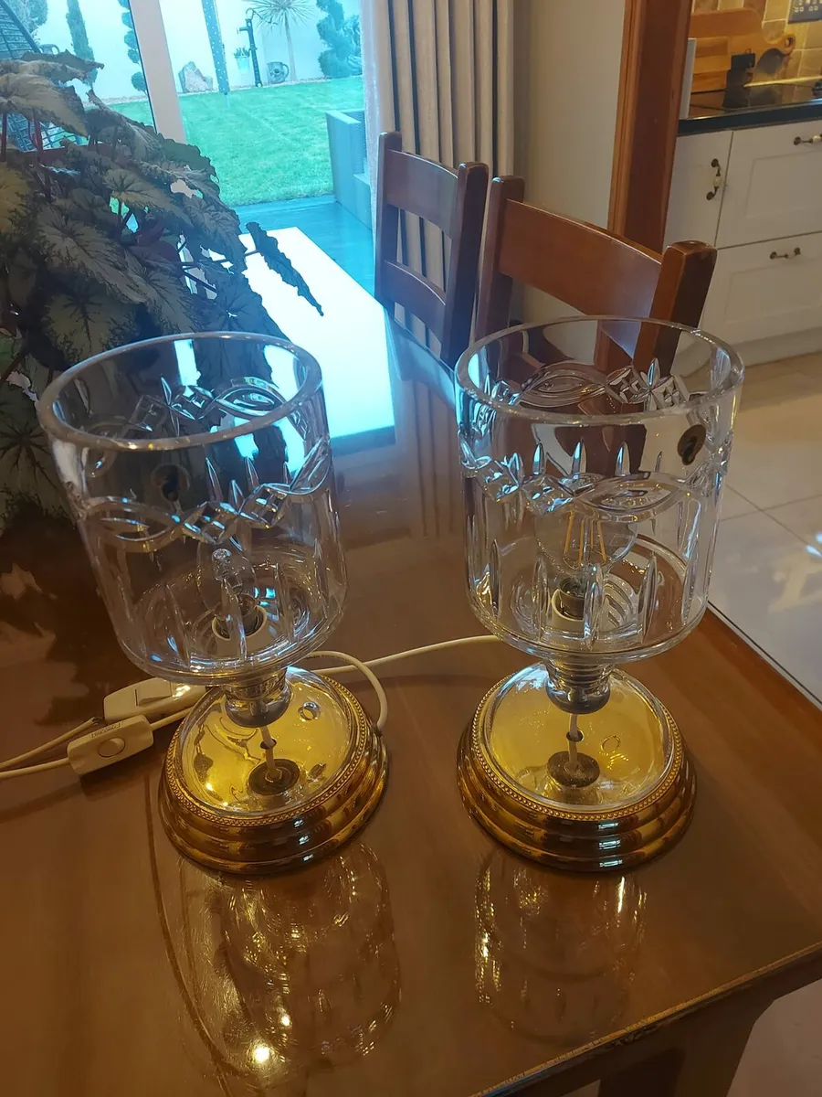 Waterford crystal lamps - Image 1