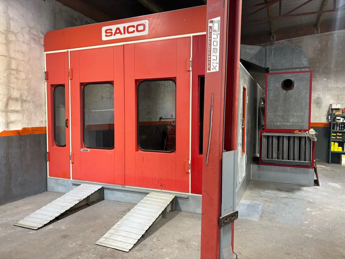 SAICO DOWNDRAFT SPRAY BOOTH - Image 1