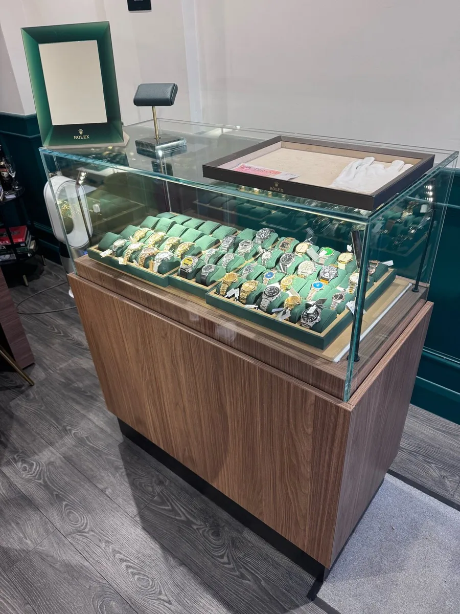 Luxury Rolex sty Jewellery Display Cabinets (Six) - Image 2