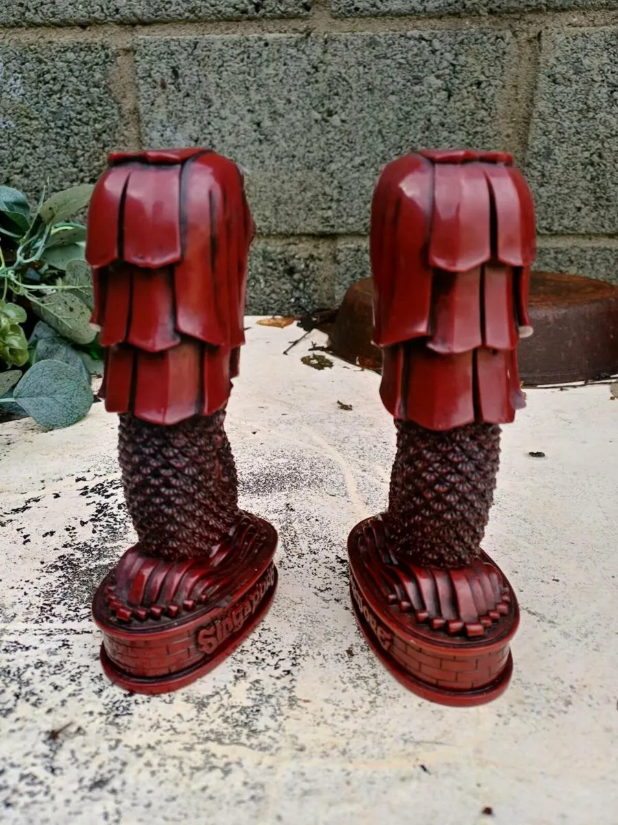 Vintage Merlion Sealion Statues - Image 4