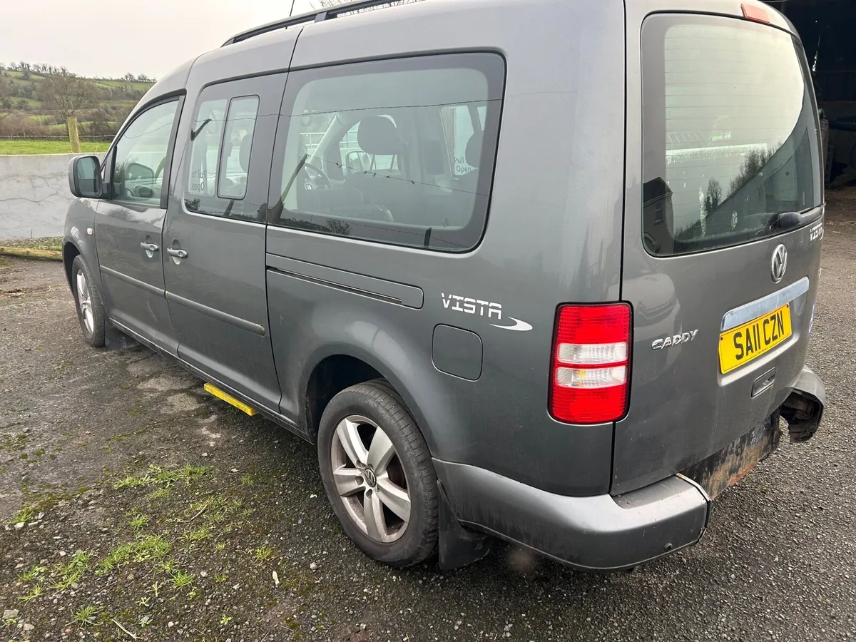 2011 Volkswagen caddy disabled 5 seater - Image 3