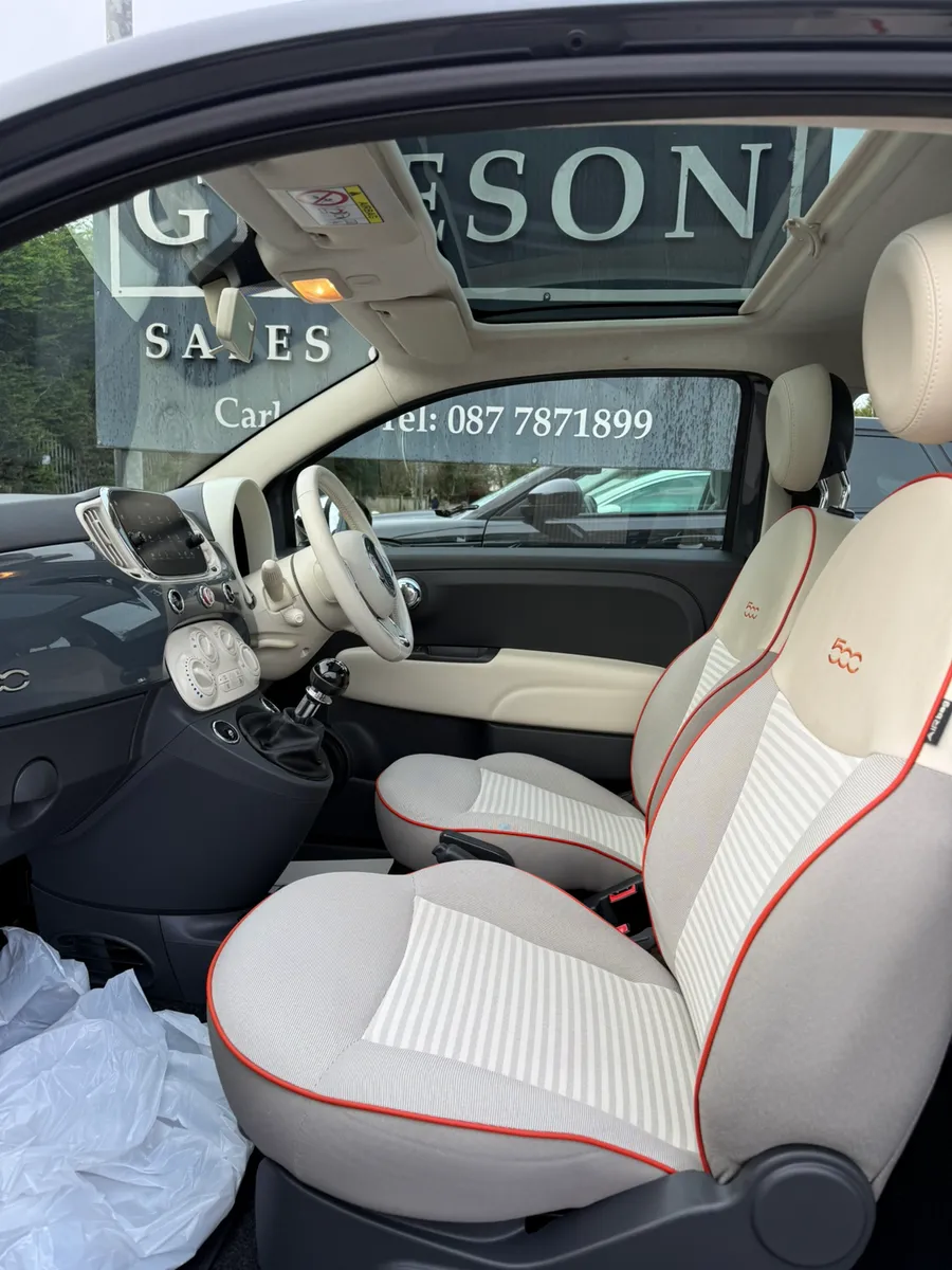 2018 Fiat 500 1.2 Anniversario - New NCT 02-28 - Image 3