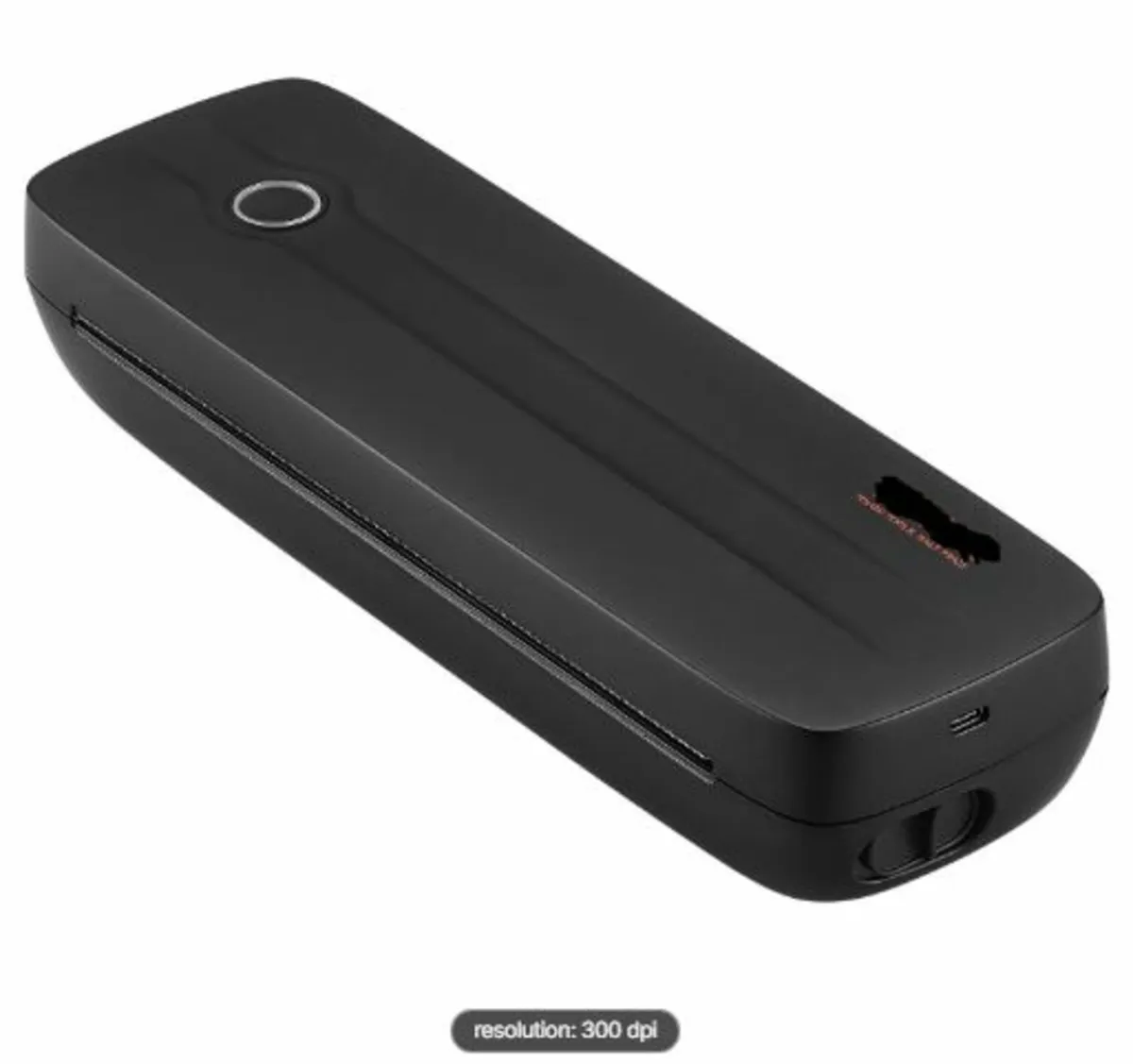 Portable Thermal Printer -2600mAh Battery, 300 DPI - Image 3