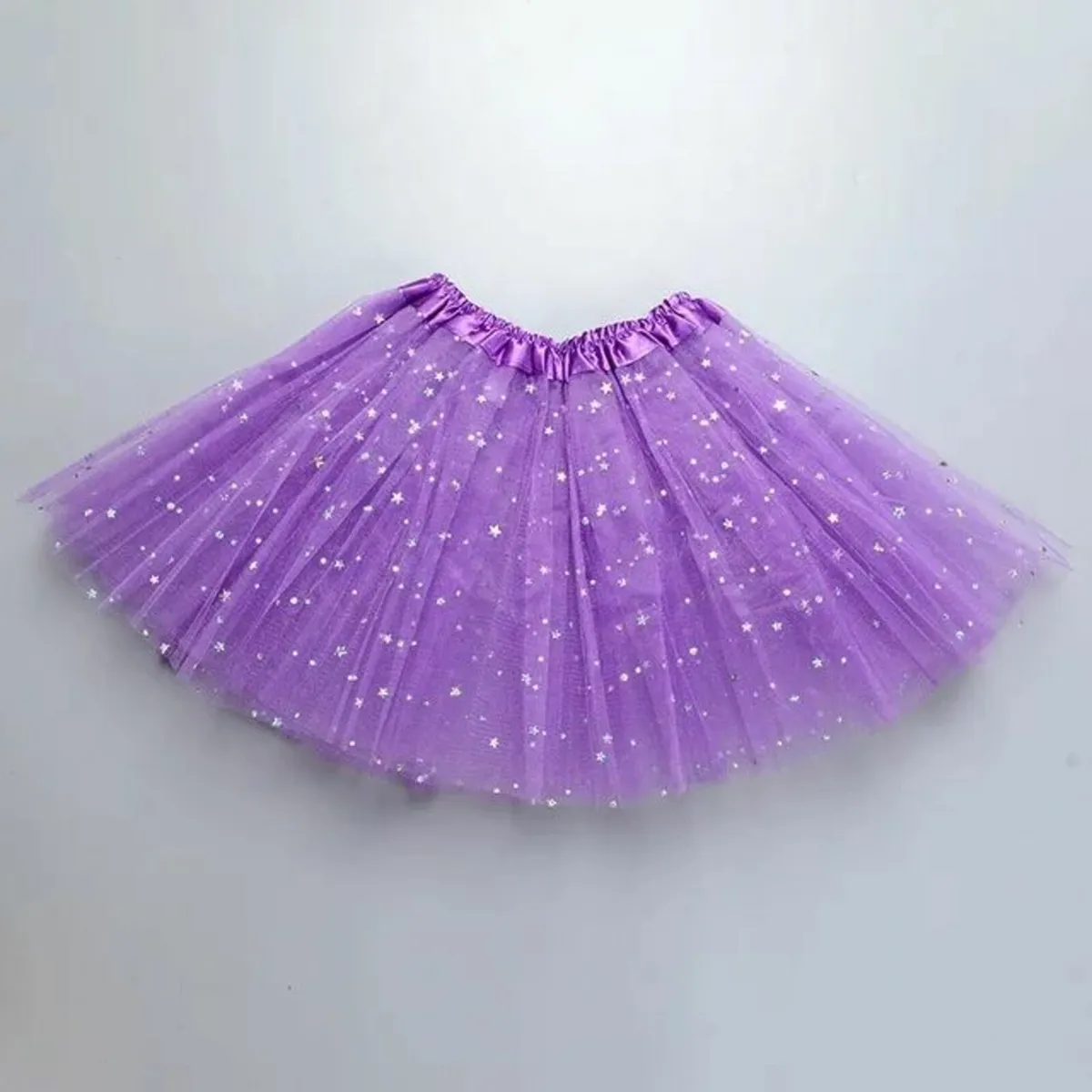 Children's blue,pink,yellow, tulle skirt one size - Image 3