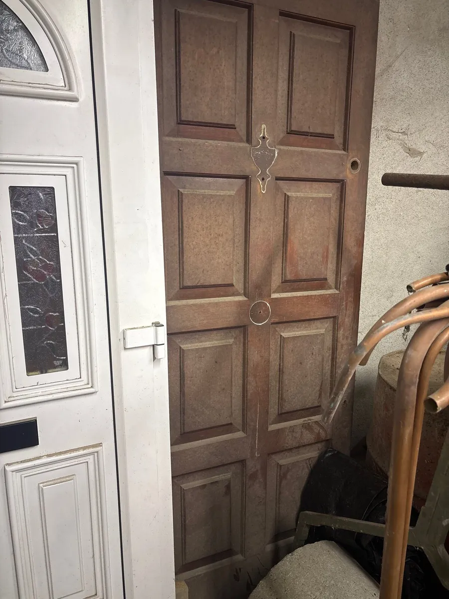 PVC door Teak solid door - Image 2