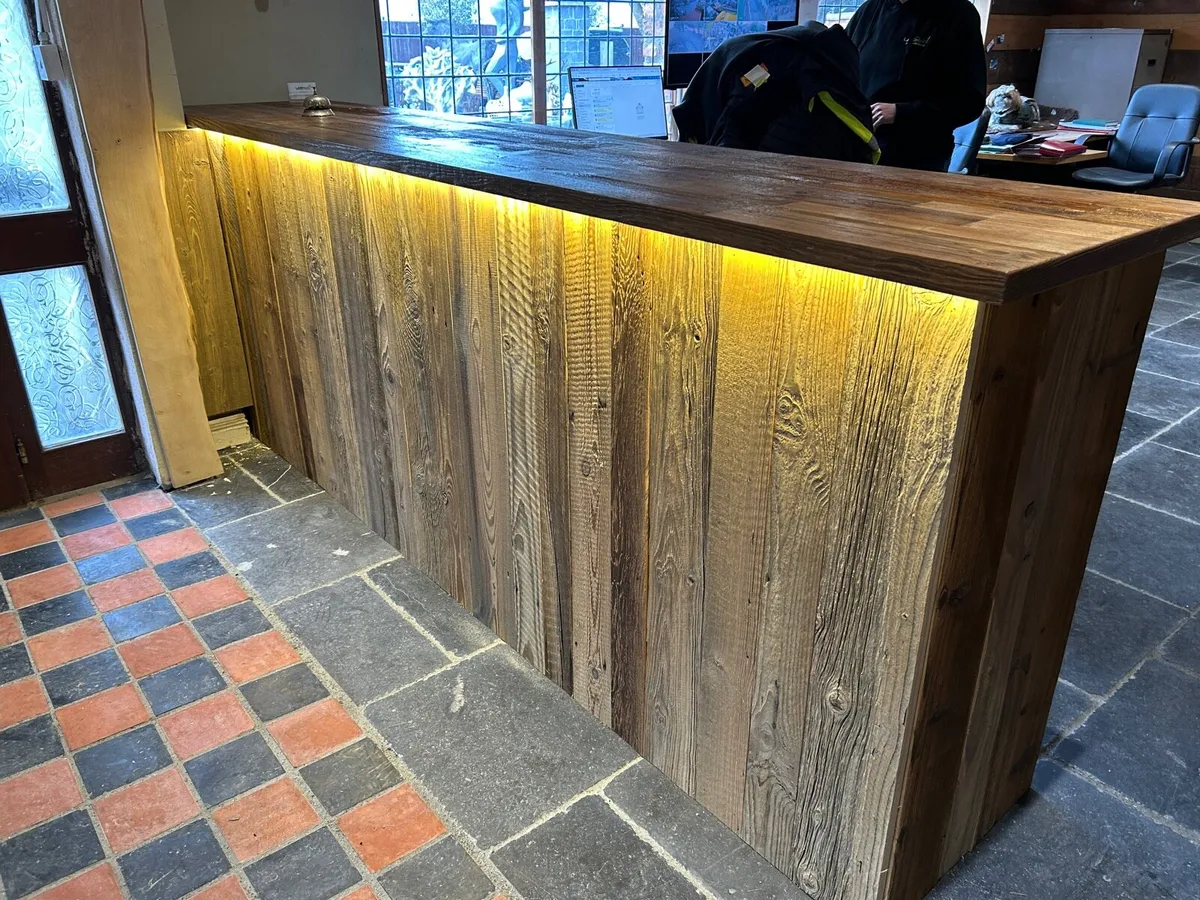 Reclaimed Timber counter top - Image 1