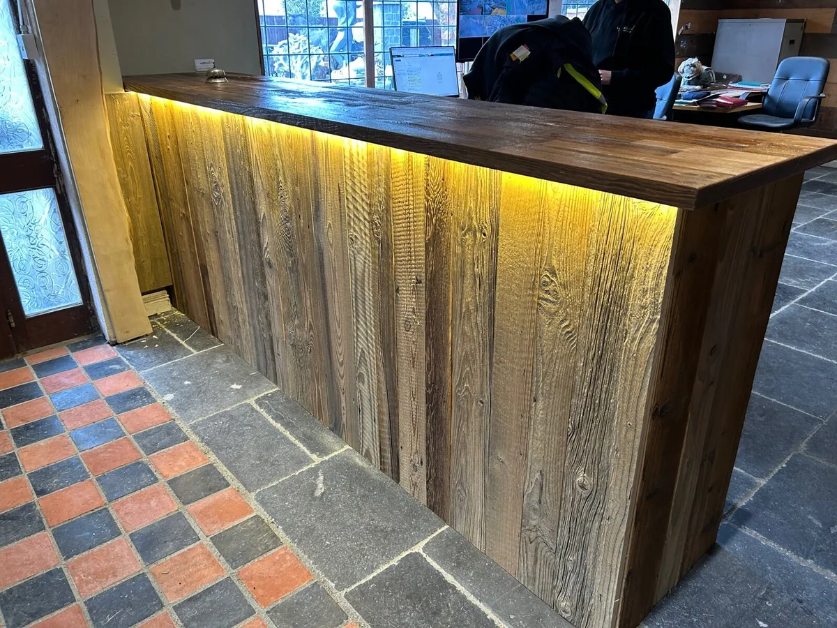 Reclaimed Timber counter top - Image 2