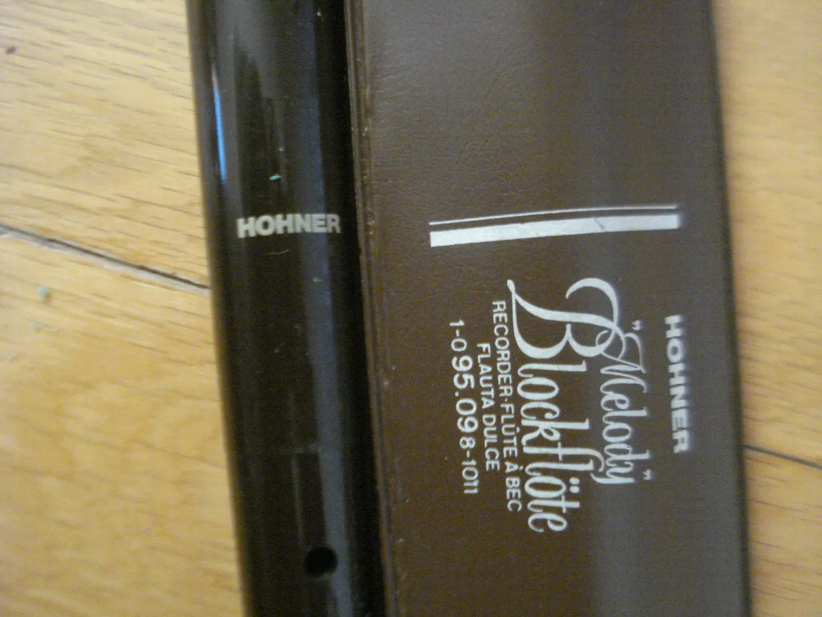 VINTAGE HOHNER MELODY BLOCKFLOTE RECORDER FLUTE. - Image 3