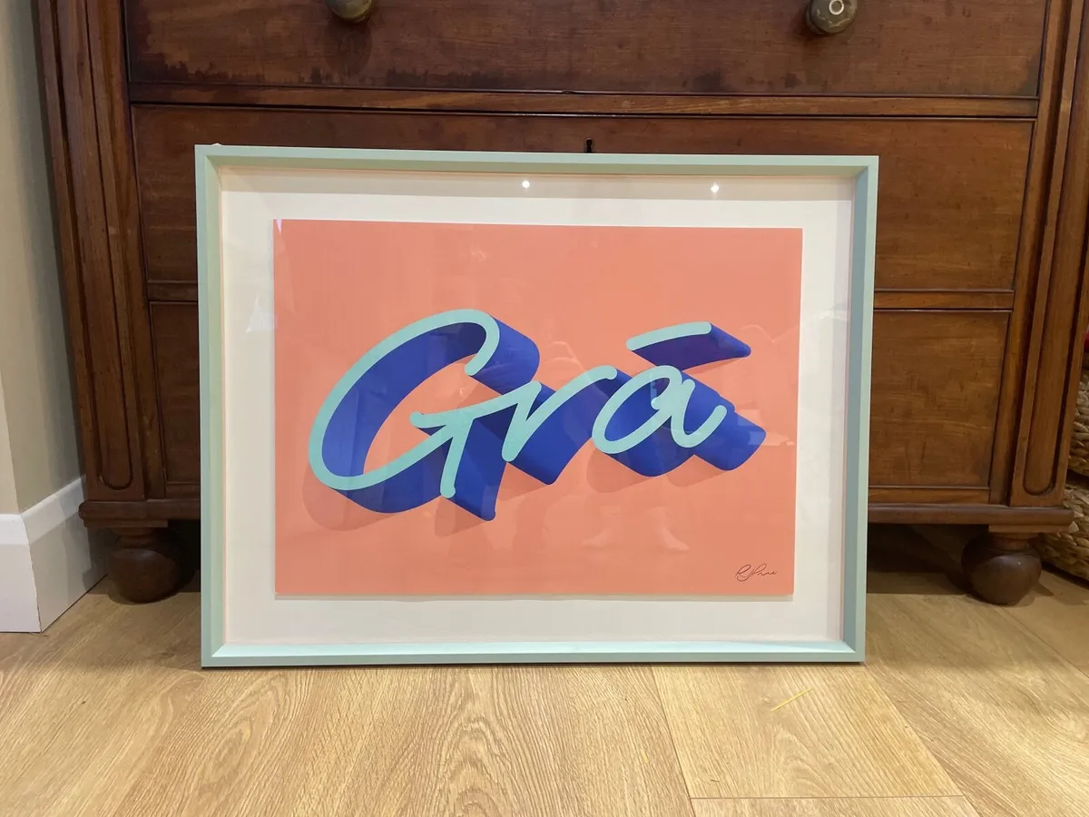 Art print framed - Image 1