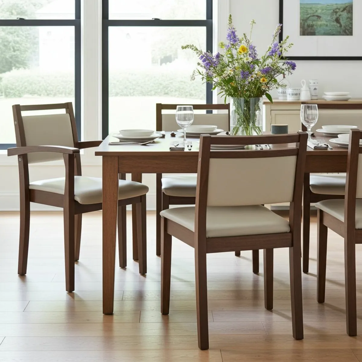 VITO Stackable Wooden Armchair - Image 4