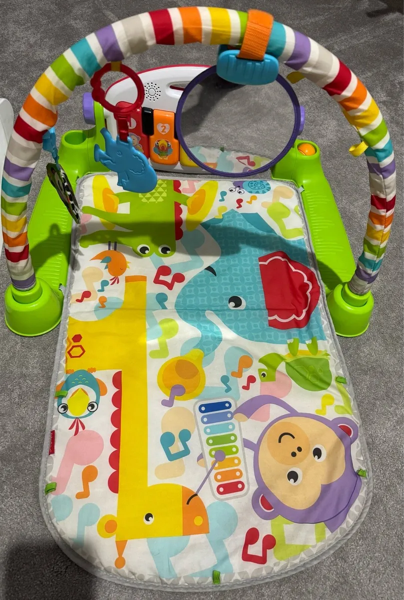 Fisher Price Baby Gym Piano and Rocker Chair - Image 1