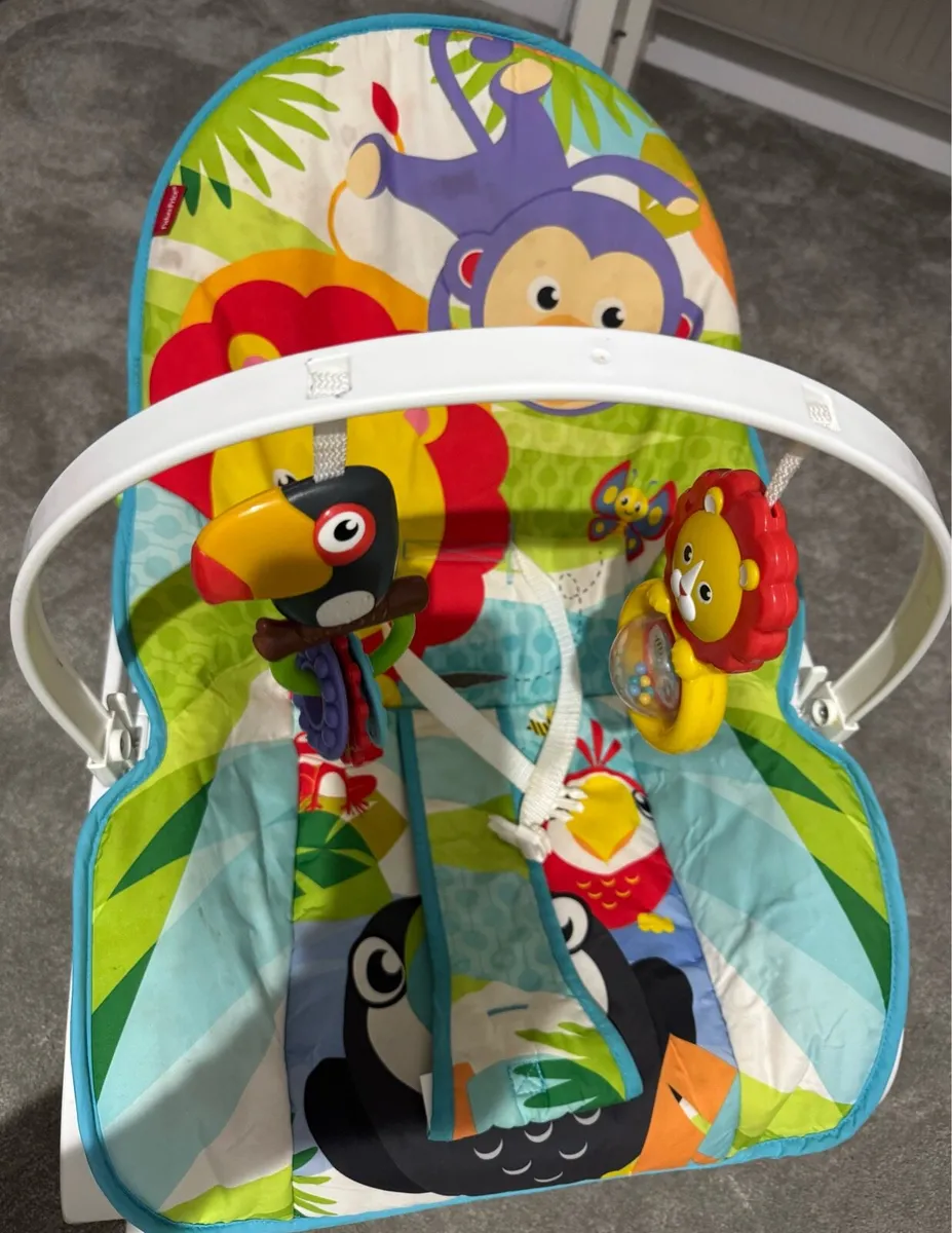 Fisher Price Baby Gym Piano and Rocker Chair - Image 3