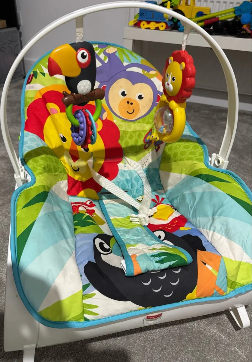 Fisher Price Baby Gym Piano and Rocker Chair - Image 4