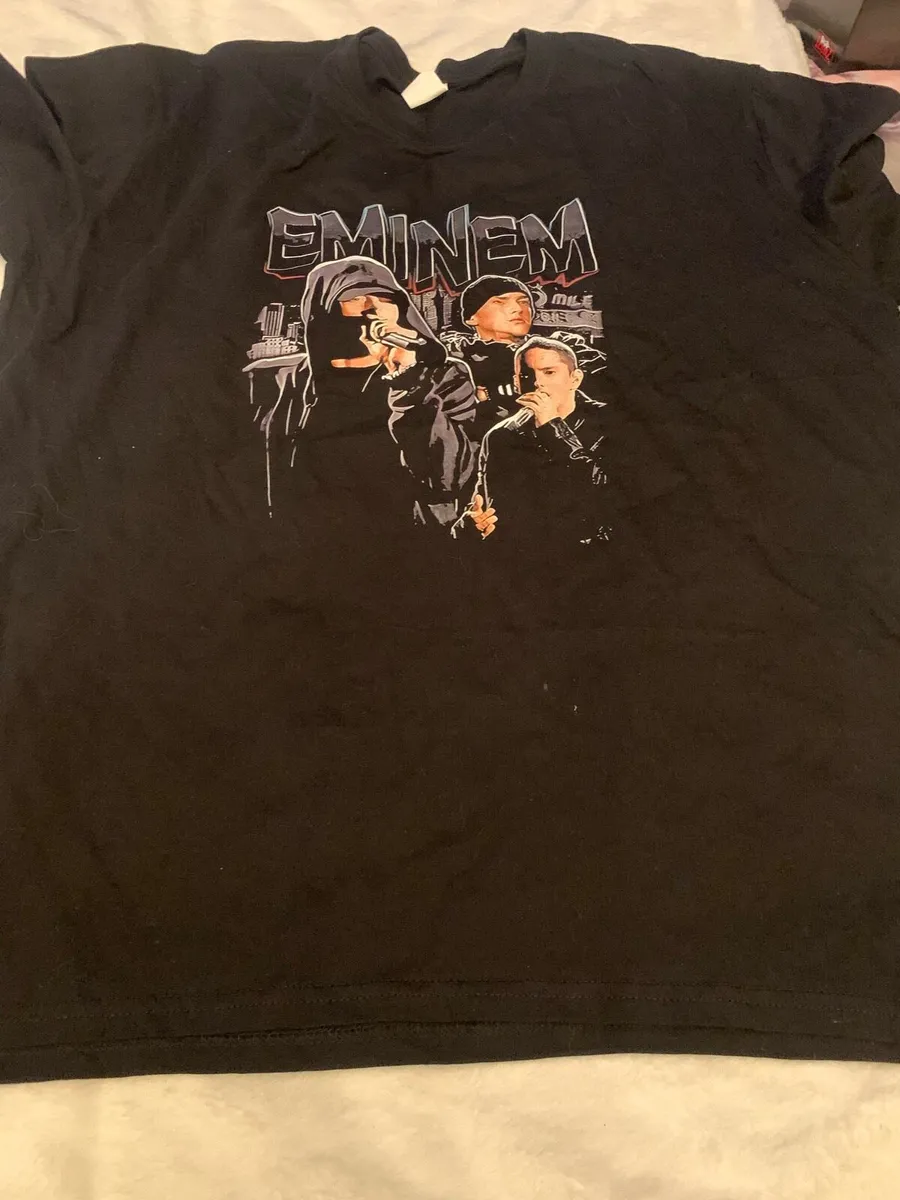 2 Eminem t shirt lager and xl - Image 4