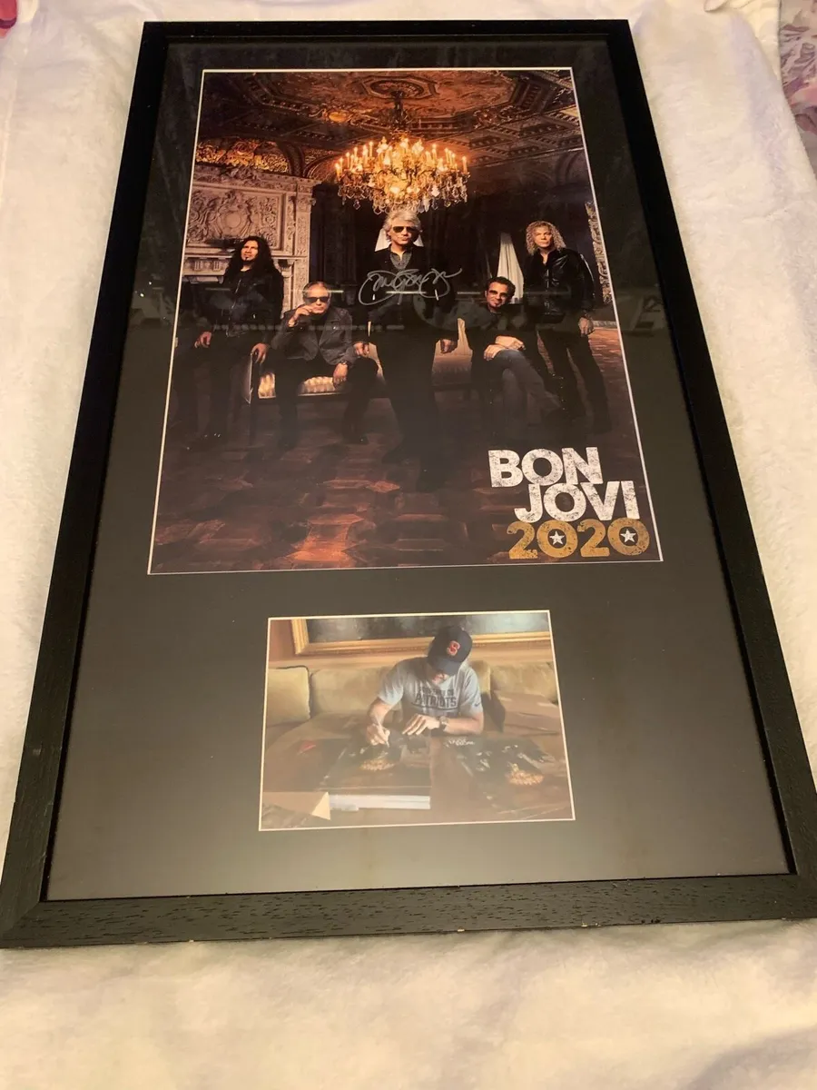 Bon Jovi signed official site - Image 2
