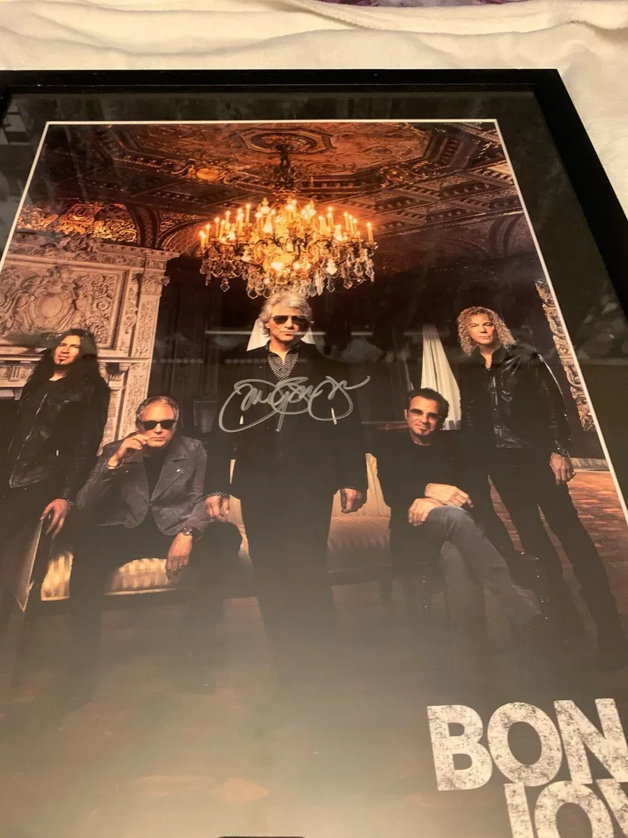Bon Jovi signed official site - Image 3