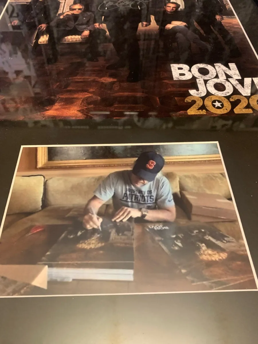 Bon Jovi signed official site - Image 4