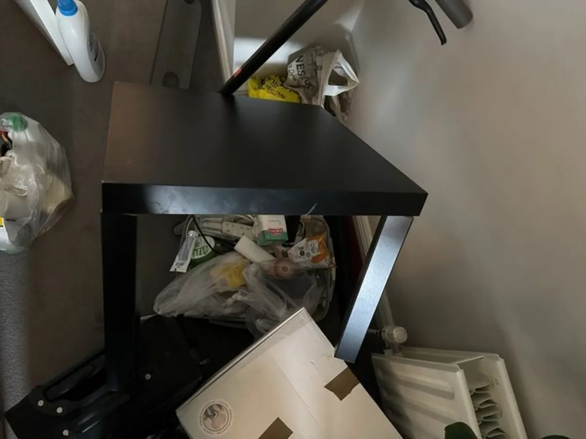 IKEA LACK Side table, black, 55x55 cm