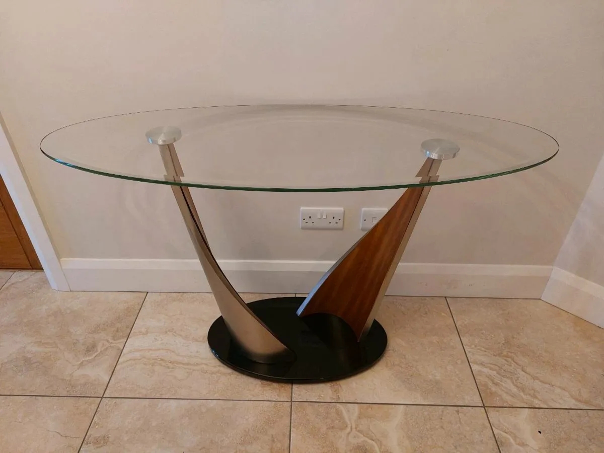 Hall table glass top - Image 1