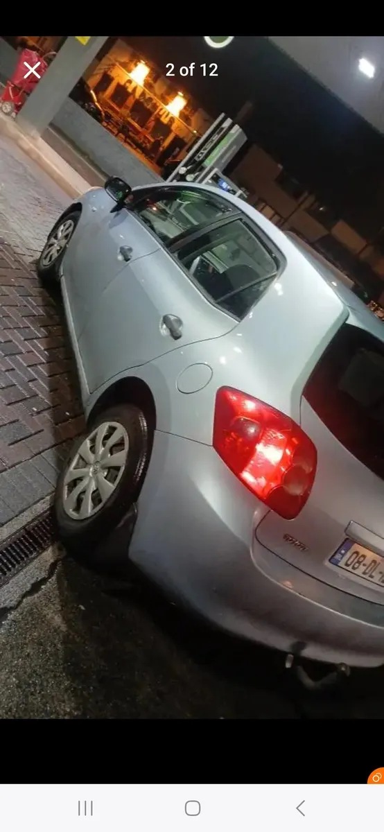 2008 toyota auris 1.4 diesel 5 seats nct March 26 - Image 1