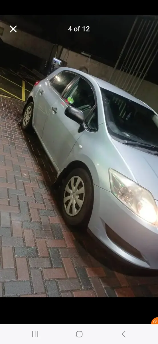 2008 toyota auris 1.4 diesel 5 seats nct March 26 - Image 3