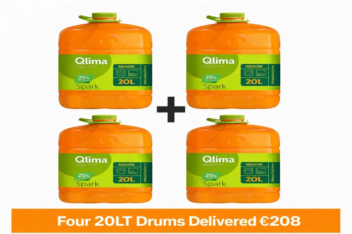 Four 20 Litre Drums of ROLF Paraffin Delivered - Image 1