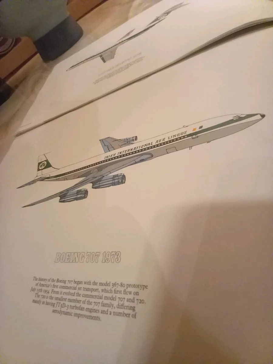 8 aviation prints,1973, D18 post 6e - Image 2