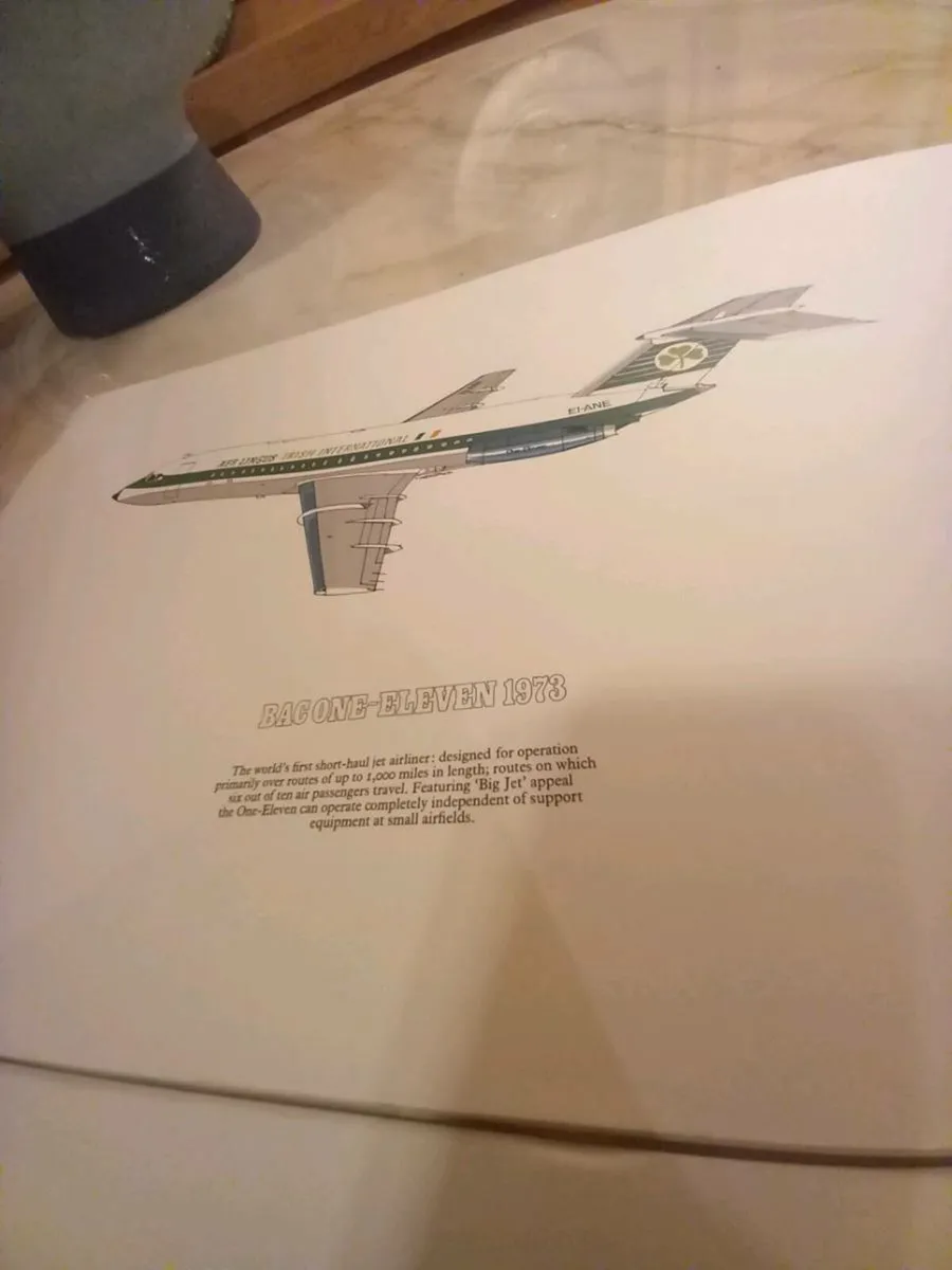 8 aviation prints,1973, D18 post 6e - Image 3