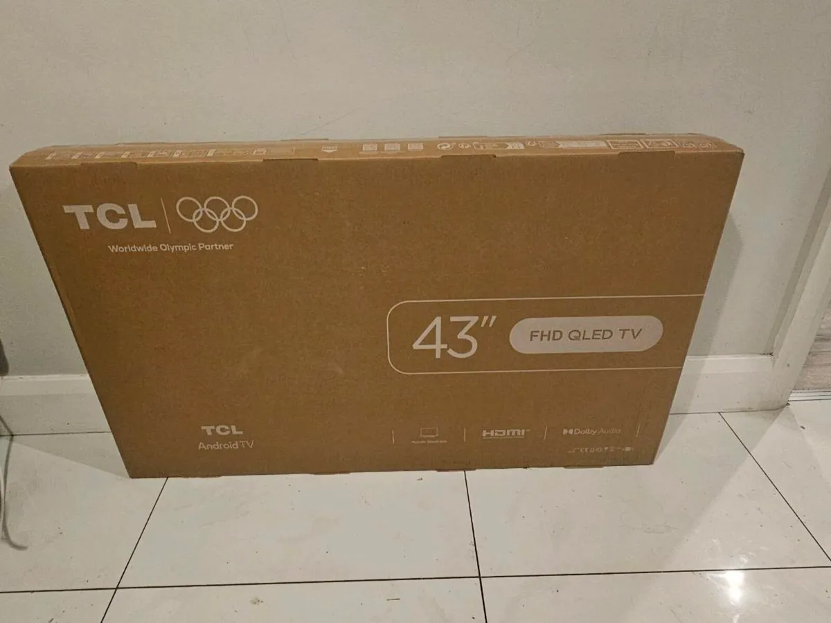 TCL 43" QLED FHD Smart TV - Image 1