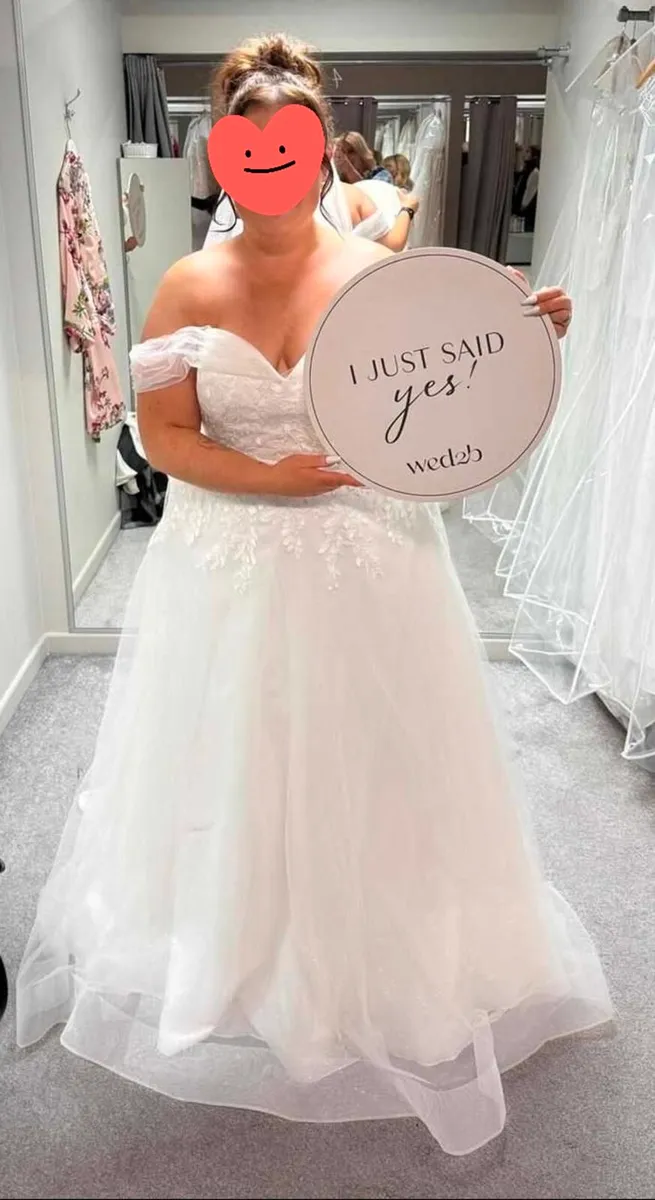 Ivory Wedding Dress WED2BE - Image 2