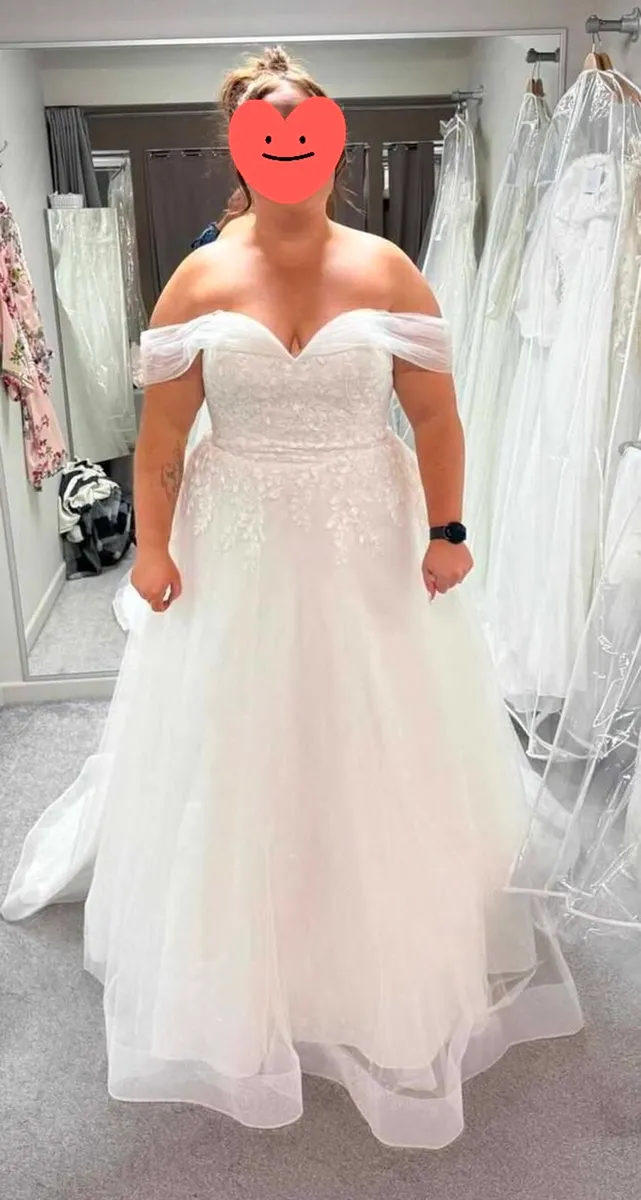 Ivory Wedding Dress WED2BE - Image 3