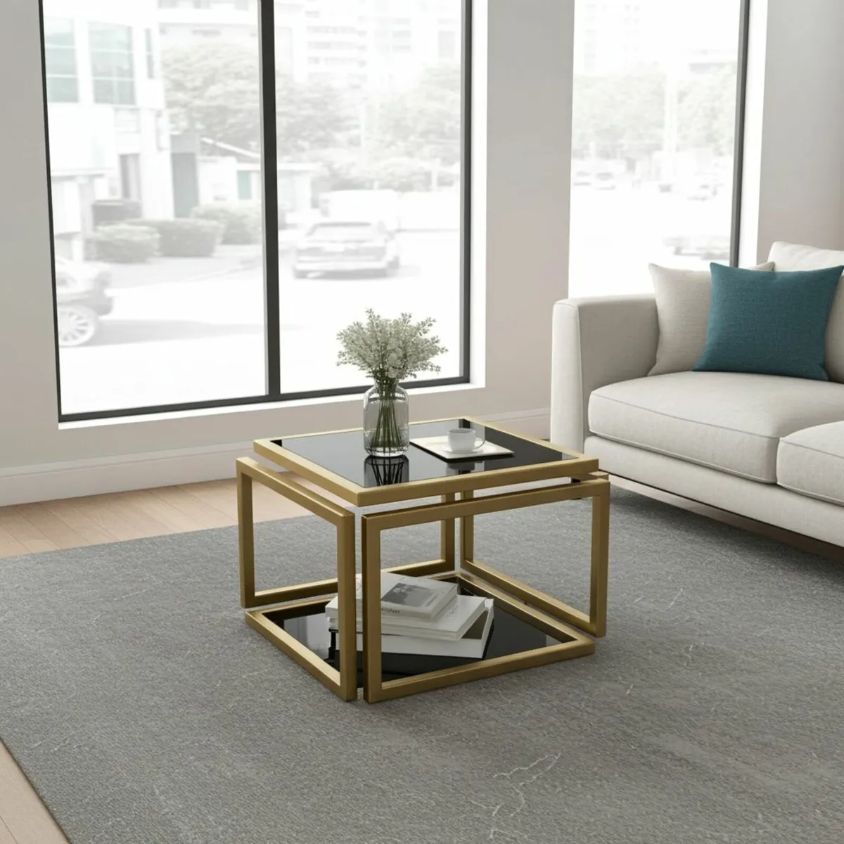 Levitas Gold Coffee Table - Image 3