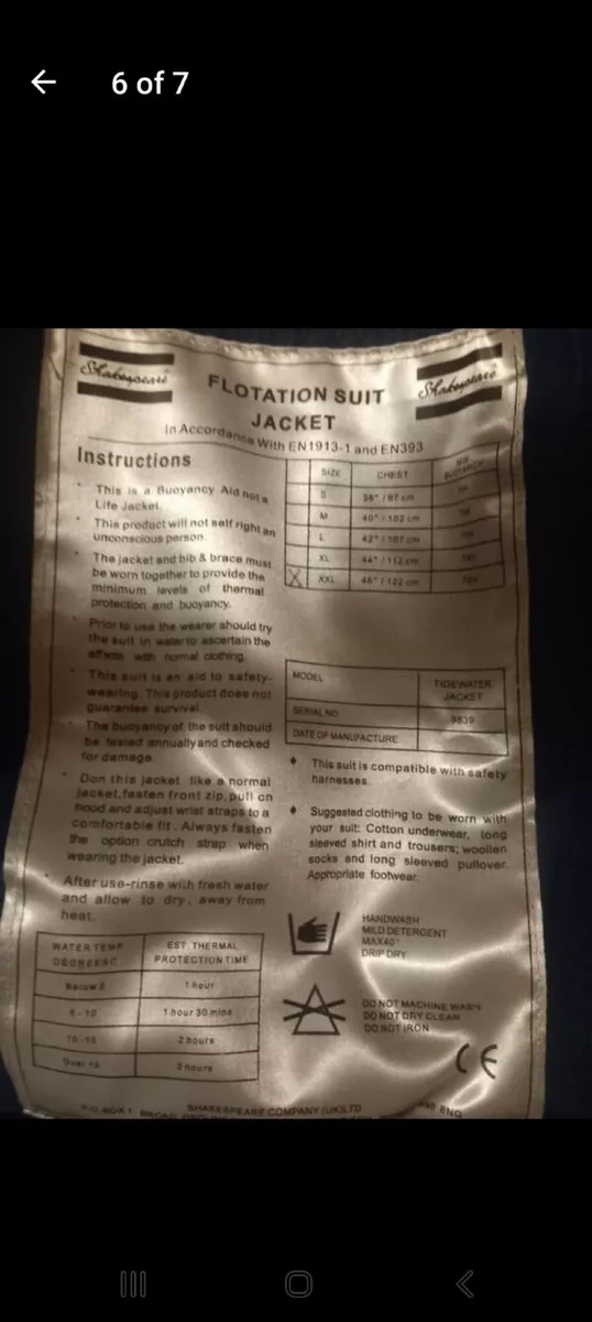 Floatation suit - Image 2