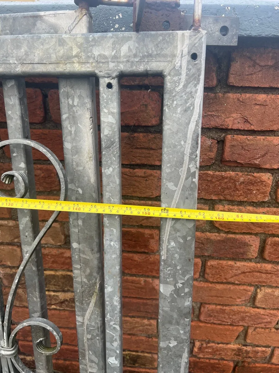 Gates, galvanised - Image 4